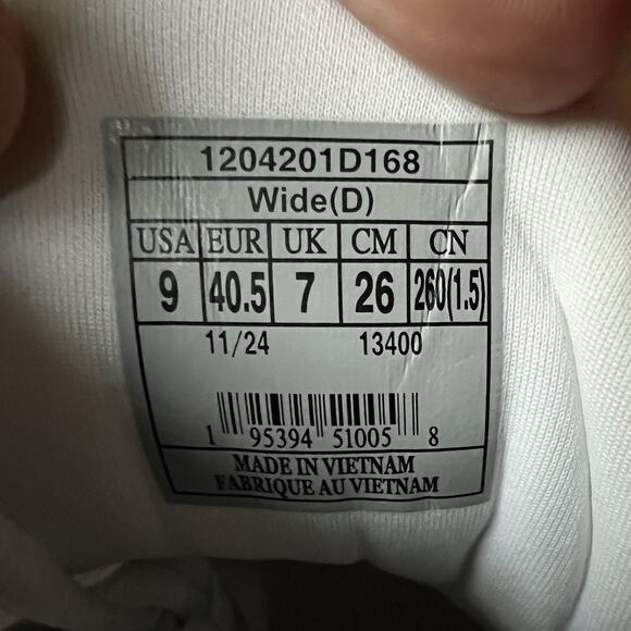 Brooks Ghost Max 2 Women’s 9 Wide Max Cushion White Road Running Shoes Sneakers - Picture 4 of 16